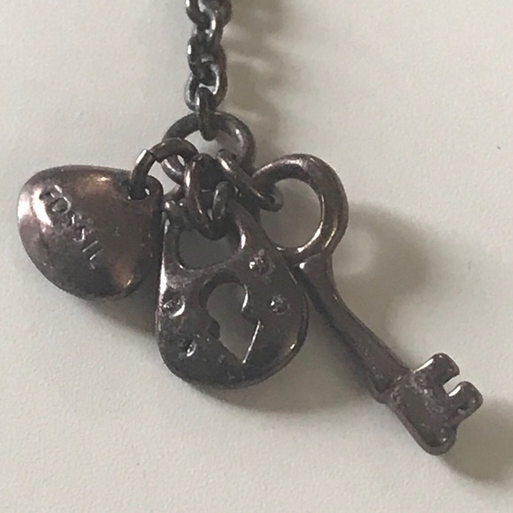 FOSSIL DISCO BALL NECKLACE - Picture 5 of 5